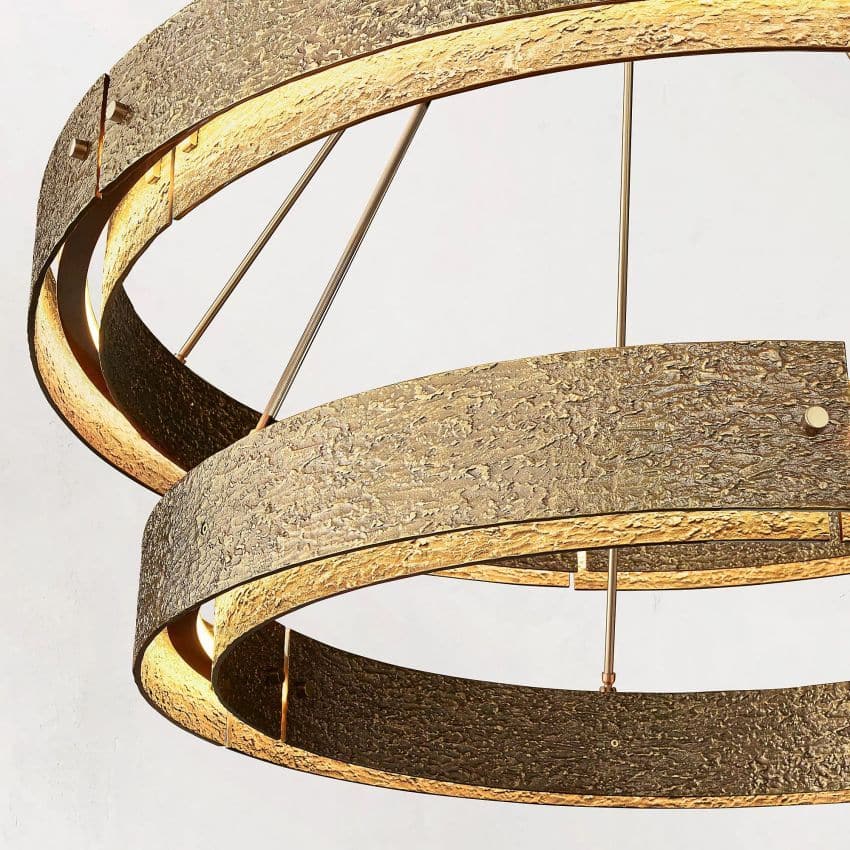 Vouvry 2-Tier Round Chandelier 60"