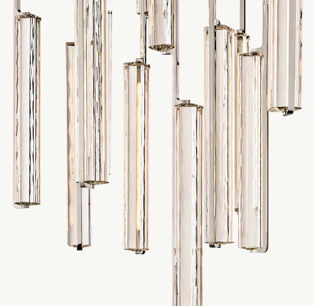 Audubon Crystal Round Chandelier 56"