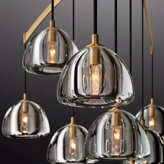 Hemisophere Round Chandelier 36"